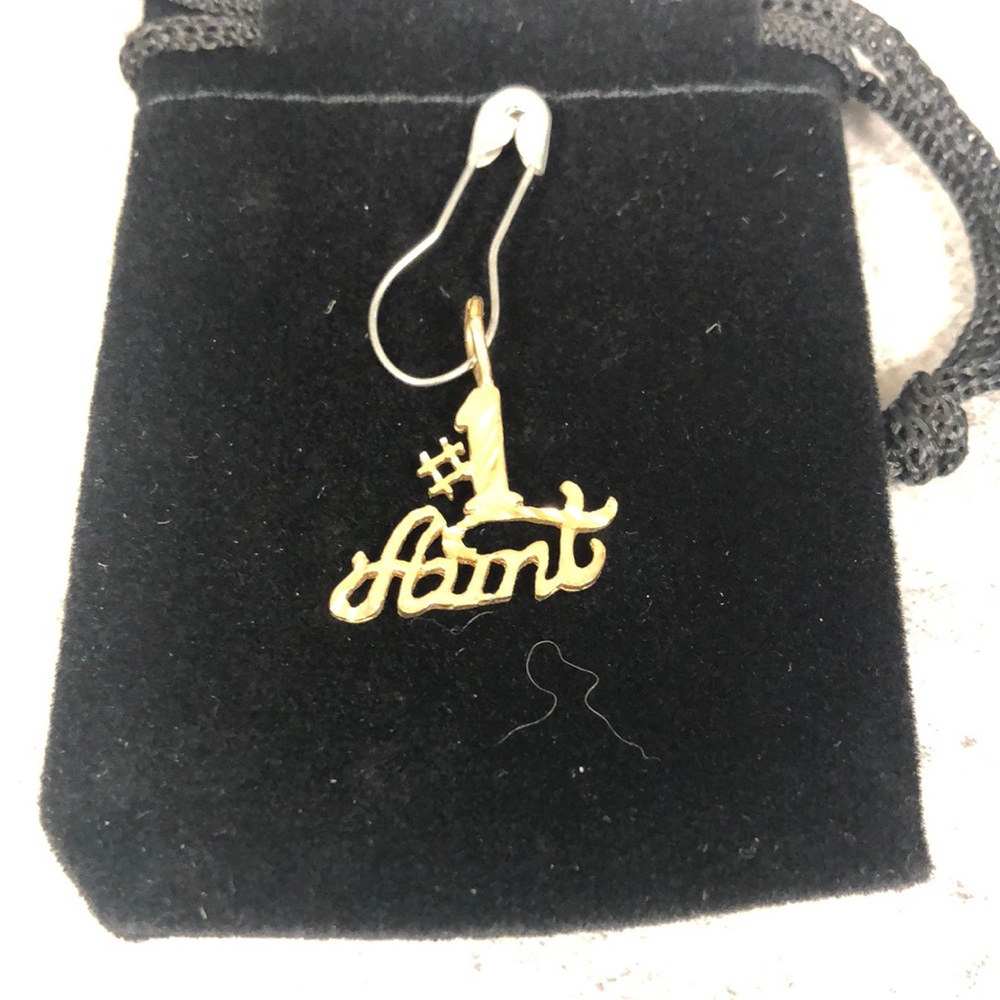 Gold #1 Aunt Pendant